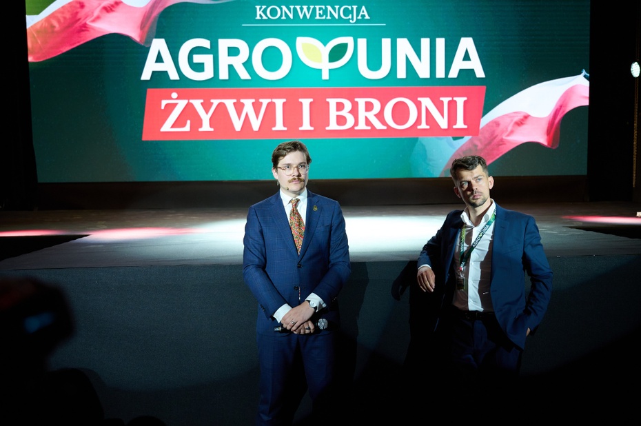 Trzecia konwencja Agrounii pod hasłem "AGROunia żywi i broni" odbyła się w warszawskim Teatrze Palladium. Fot. Facebook/Agrounia