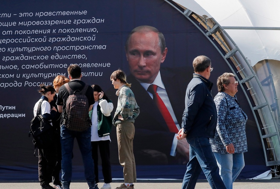 Prezydent Rosji Władimir Putin. Fot. PAP/EPA/ANATOLY MALTSEV