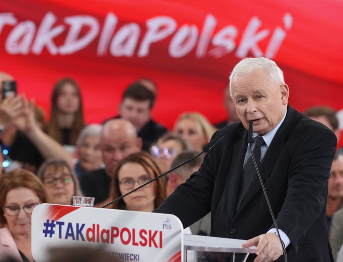 Nowy plan PiS "Siedem razy tak". Jarosław Kaczyński ogłosił 7 punktów na wybory do PE