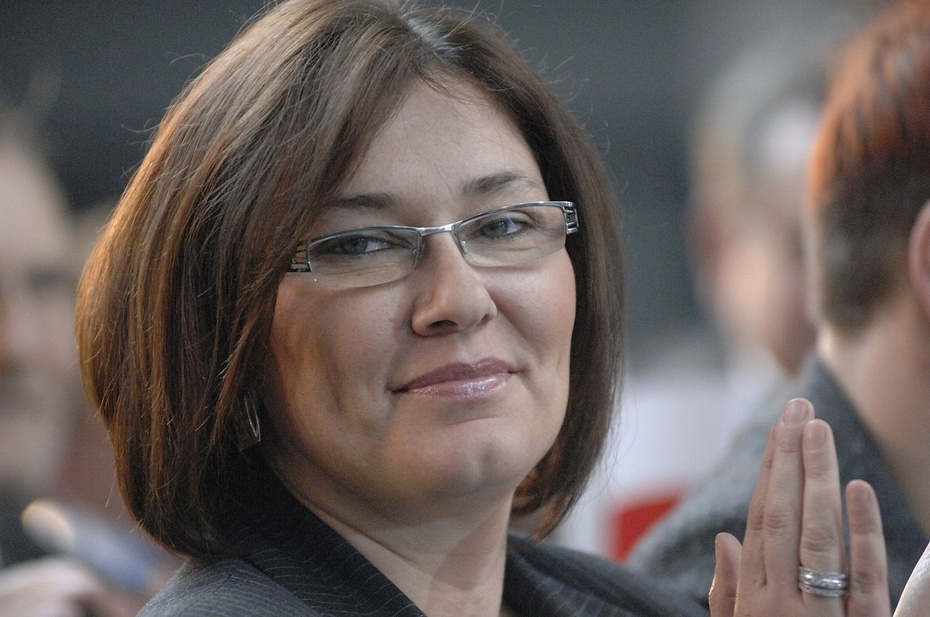 Beata Mazurek, rzeczniczka Prawa i Sprawiedliwości. Fot. Gambit/CC BY-SA 4.0