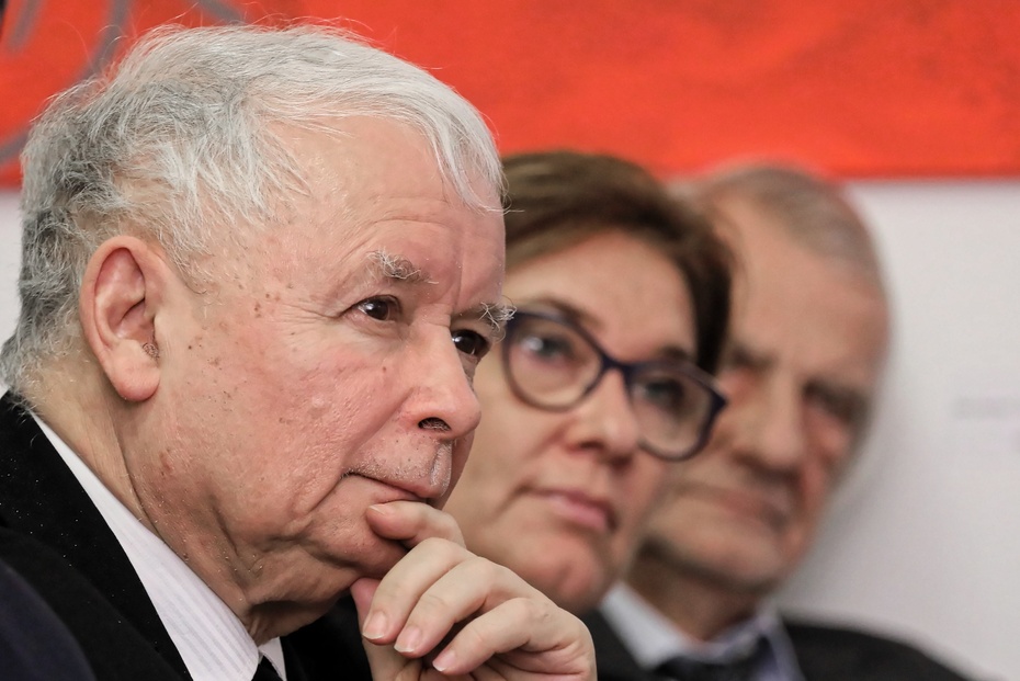 Prezes Prawa i Sprawiedliwości Jarosław Kaczyński. Fot. PAP/Paweł Supernak