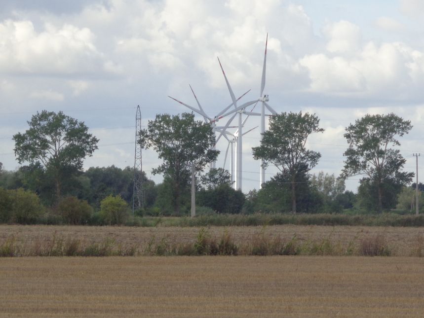 Żuławskie wiatraki - dla Wzmianki piszącej o energetyce wiatrowej
