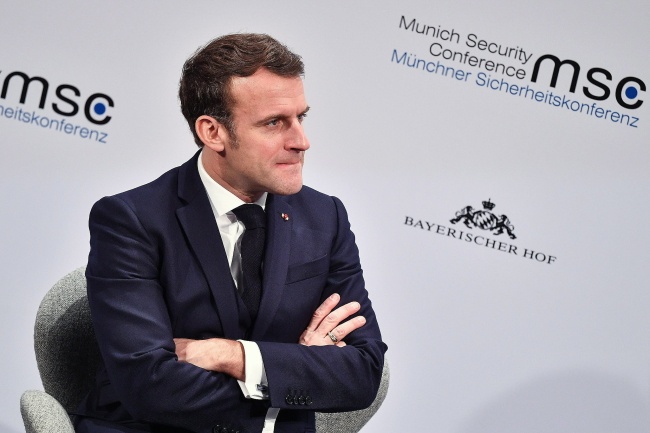 Emmanuel Macron. fot. PAP/EPA