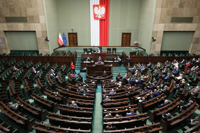 Sejm RP. Fot. PAP/	PAP/Paweł Supernak