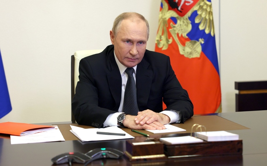 Prezydent Rosji Władimir Putin. Fot. PAP/EPA/GAVRIIL GRIGOROV/SPUTNIK/KREMLIN POOL