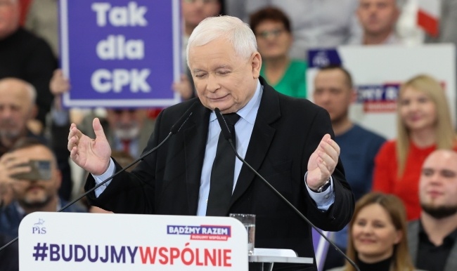 Jarosław Kaczyński, fot. PAP/Marian Zubrzycki