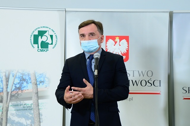 Zbigniew Ziobro w sporze z Marianem Banasiem. Fot.: Twitter/Ministerstwo Sprawiedliwości