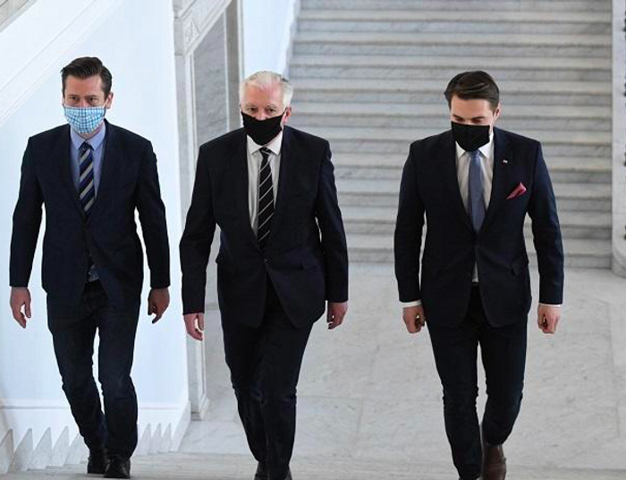 Większość posłów Porozumienia zablokuje wybory w maju? Stanowcza odpowiedź Bielana