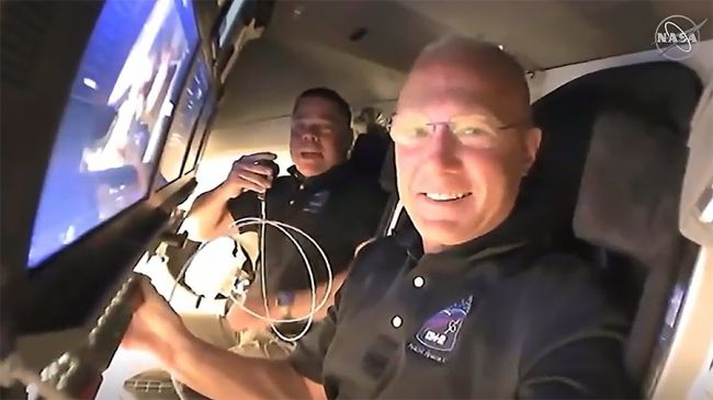 Dragon, Doug Hurley, Bob Behnken, NASA, Space X