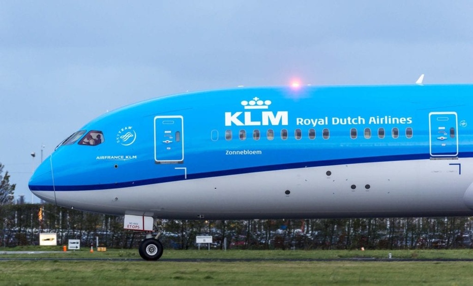 KLM zawiesza loty na Ukrainę.