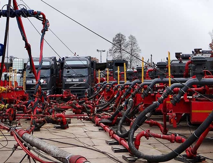 Szczelinowanie pokładu węgla