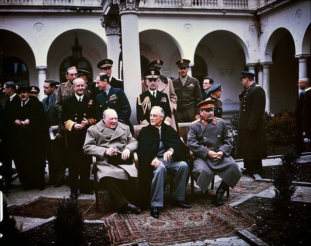 Jałta, Churchill, Roosevelt, Stalin, Salon24