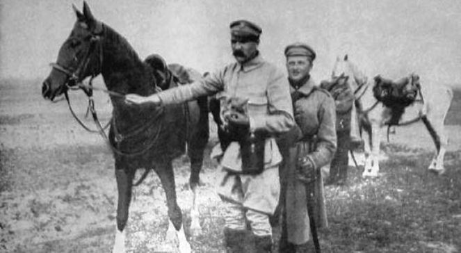 Józef Piłsudski w boju