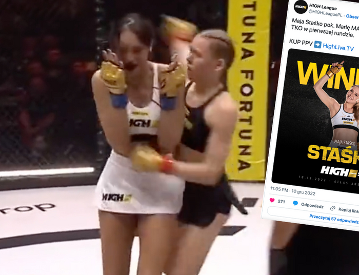Staśko w amatorskiej walce. Nie miała litości dla rywalki
