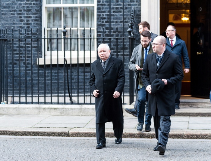 Kaczyński spotkał się z May. Rozmawiali o przyszłości Polaków na Wyspach