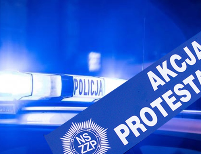 Protest Policji, a statystyka.
