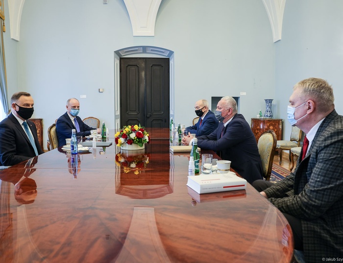 Prezydent spotkał się z przedstawicielami mniejszości białoruskiej