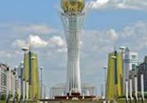 Dzisiejsze nowoczesne centrum stolicy Kazachstanu, Astana.