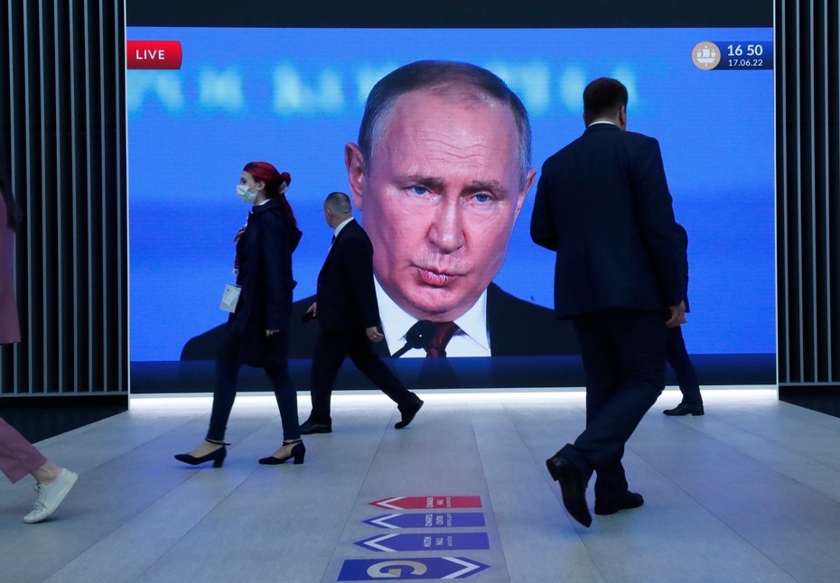 Wśród doniesień o następcach Putina pojawia się nawet nazwisko jego młodszej córki. fot. PAP/EPA/ANATOLY MALTSEV