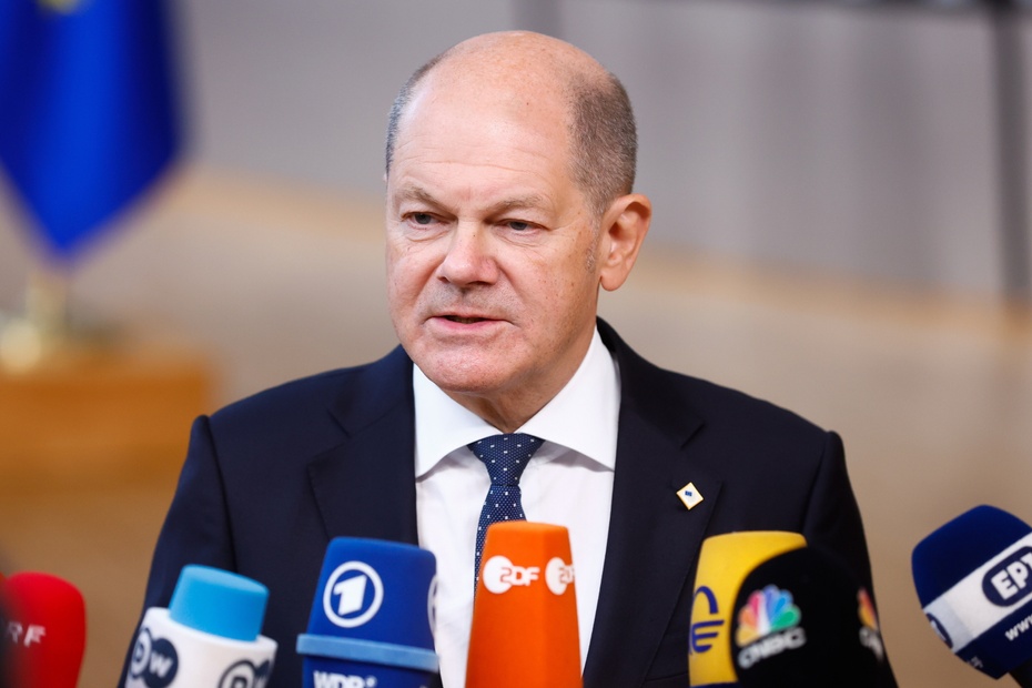 Olaf Scholz, kanclerz Niemiec. Fot. PAP/EPA