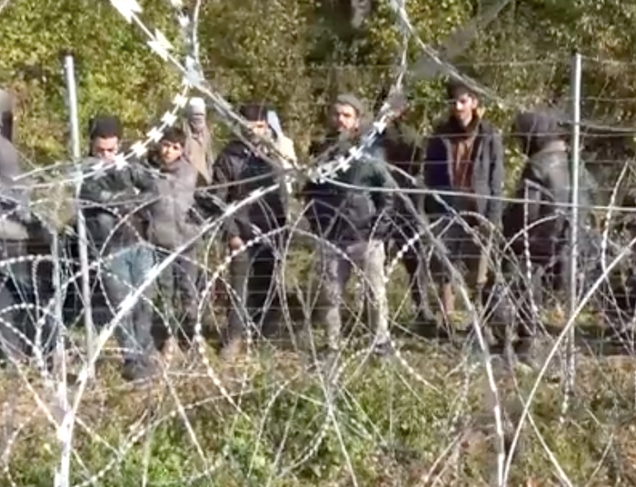 Imigranci z Iraku przyznają, że są zmuszani do przekroczenia polskiej granicy [WIDEO]