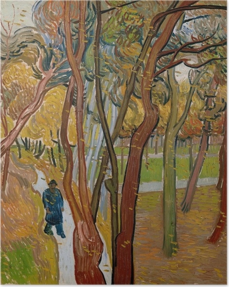 Vincent van Gogh-opadające liście