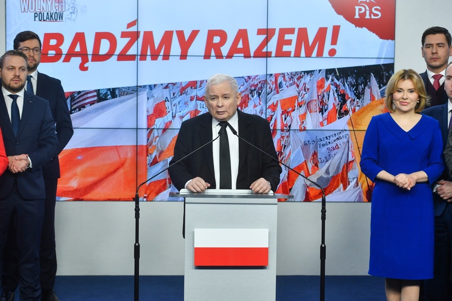 Jarosław Kaczyński. Fot. PAP/Piotr Nowak
