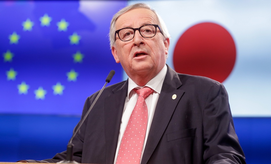 Jean Claude-Juncker udzielił wywiadu w polskiej prasie. Fot. PAP/EPA