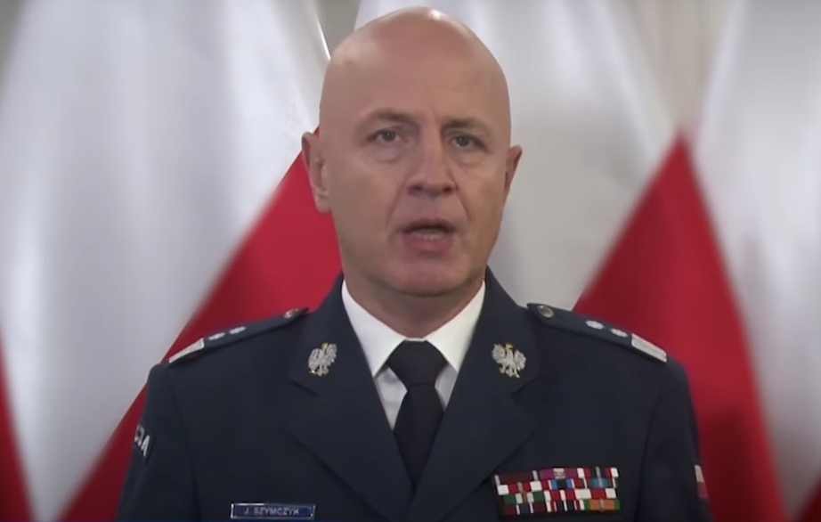 Gen. Jarosław Szymczyk. Źródło: YouTube/Polska Policja
