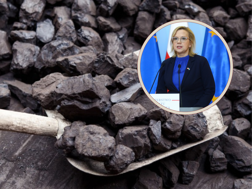 Rada Ministrów przyjęła projekt ustawy, który zagwarantuje cenę tony węgla w wysokości 996 zł brutto. Fot. PAP/Rafał Guz/Pixabay/Canva