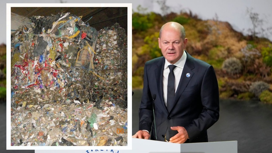 Strona niemiecka od kilku lat uchyla się od odpowiedzialności ws. uprzątnięcia odpadów, które z Niemiec trafiły w nielegalny sposób do Polski. Fot. 	PAP/EPA/ICELAND FOREIGN MINISTRY HANDOUT / gov.pl / Canva