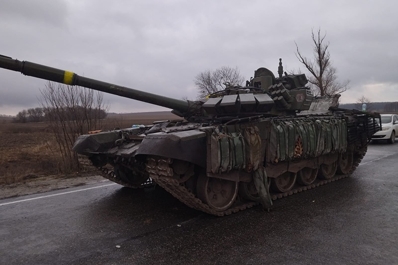 Czołgi dozbrajane przez francuskie firmy, teraz są wykorzystywane w wojnie na Ukrainie.