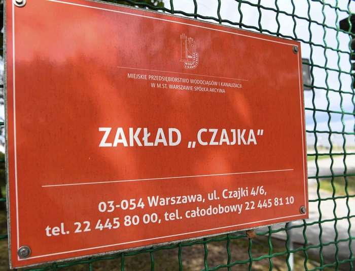 Afera w oczyszczalni "Czajka". Prokuratura wszczęła śledztwo