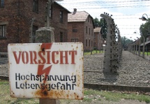 Ogrodzenie Auschwitz I (fot.Michał Tyrpa)