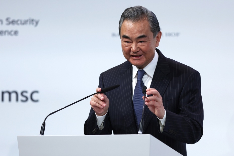 Wang Yi, szef chińskiej dyplomacji. Fot. PAP/EPA