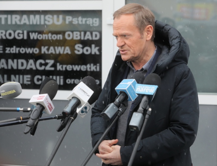 Oj... żałosny ten "nasz" D. Tusk...