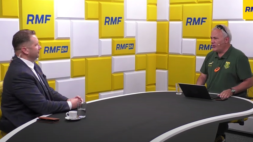 Na antenie radia RMF FM gościem porannej rozmowy był minister edukacji i nauki Przemysław Czarnek. W pewnym momencie doszło do spięcia między nim a prowadzącym program Robertem Mazurkiem. (fot. YouTube)