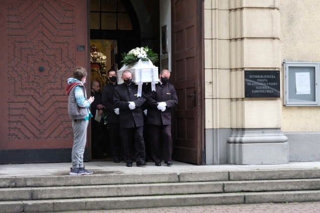 Uroczystości pogrzebowe zamordowanego 11-letniego Sebastiana, fot. PAP/Andrzej Grygiel