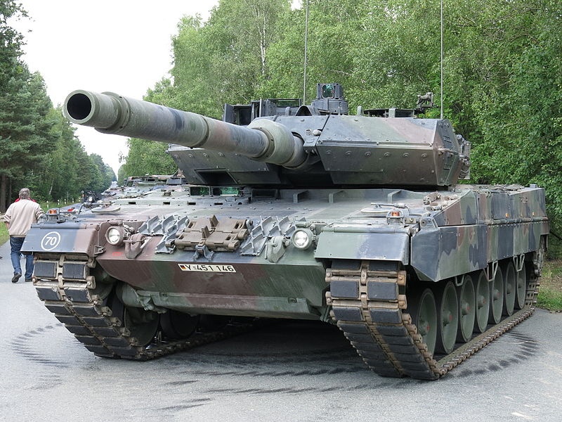 Czołg Leopard 2A7, fot. Wikipedia