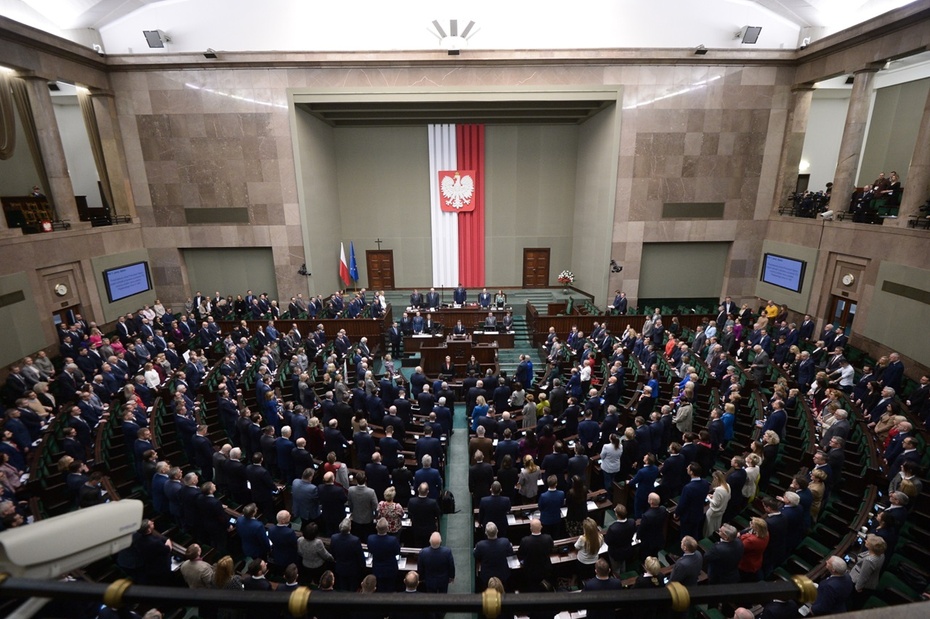 Sejm uchwalił budżet na 2024 rok. Fot. PAP/Marcin Obara