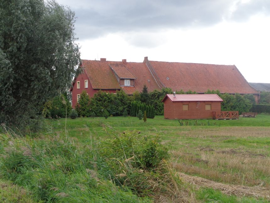 Żuławskie domy - typowy dom olenderski (Stobiec)