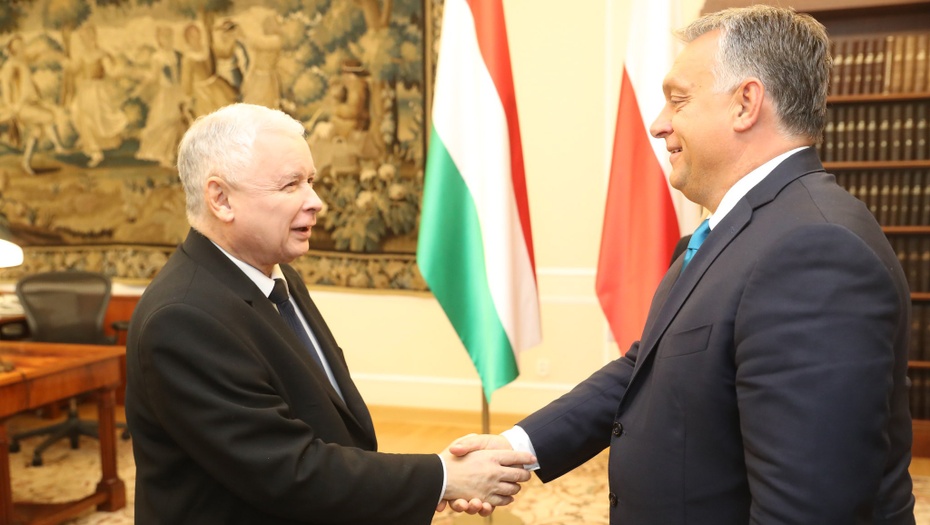 Jarosław Kaczyński i Viktor Orban. Fot. Flickr/Sejm RP