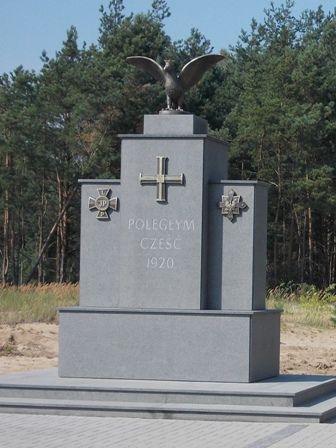 Pomnik Żołnierzy 1920 w podwarszawskich Markach.