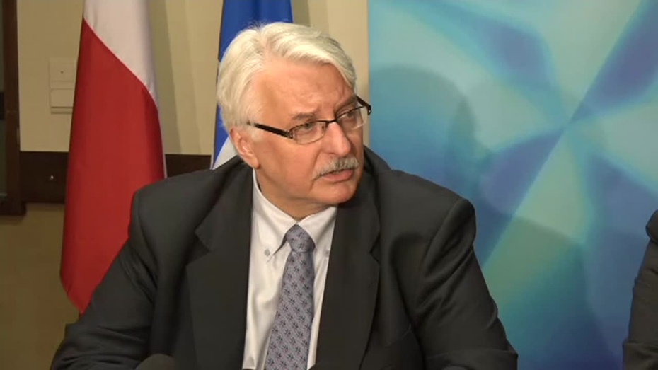 Minister spraw zagranicznych Witold Waszczykowski, fot. TVN24/x-news