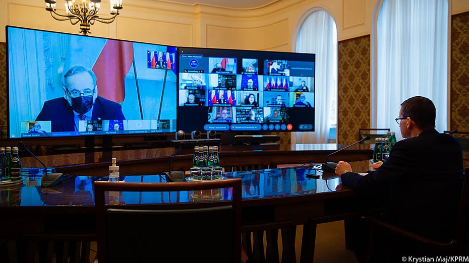 Posiedzenie Rady Medycznej przy Kancelarii Premiera. Zdjęcie: Krystian Maj/KPRM/gov.pl