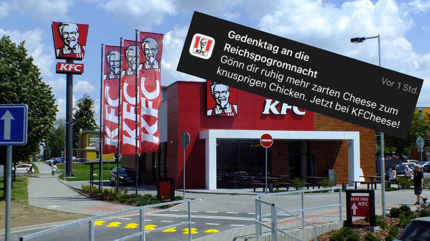 KFC przeprasza za wysłaną wiadomość. Źródło: commons.wikimedia.org, Twitter