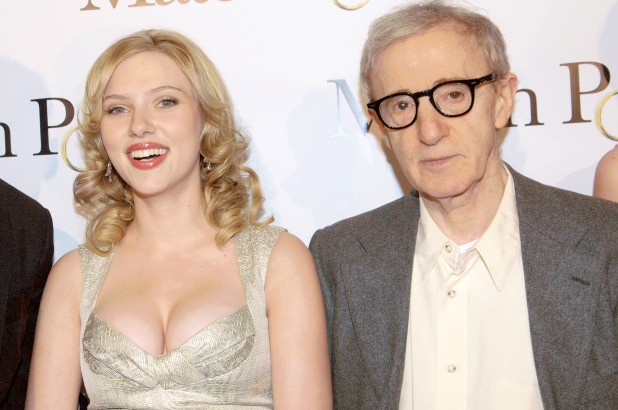 Scarlett Johansson and Woody Allen FilmMagic
