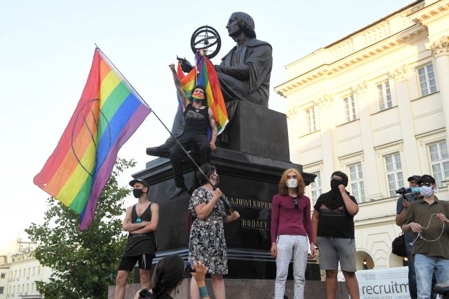 LGBT, Kopernik, Krakowskie Przedmieście