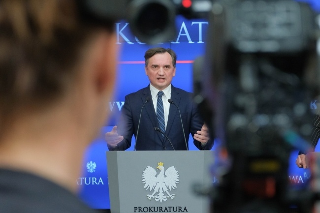 Minister sprawiedliwości, prokurator generalny Zbigniew Ziobro, fot. PAP/Mateusz Marek