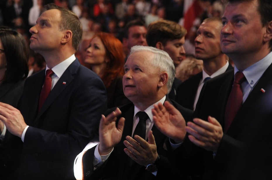 Andrzej Duda, Jarosław Kaczyński. fot. Flickr/PiS